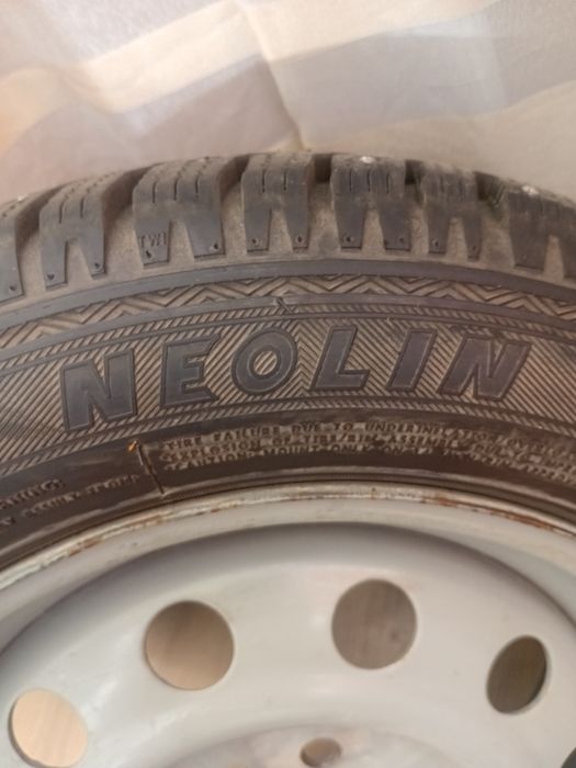 Шины  зимние,шированные