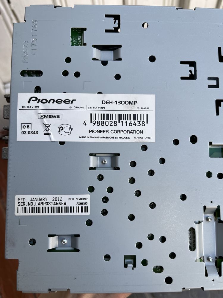 Pioneer Deh-1300mp