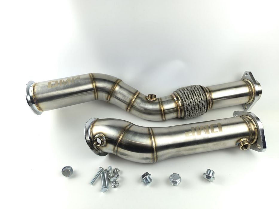 Downpipe pipe burlan s58 b58 bmw , catless tuning b48 b58 s58 m3 m4