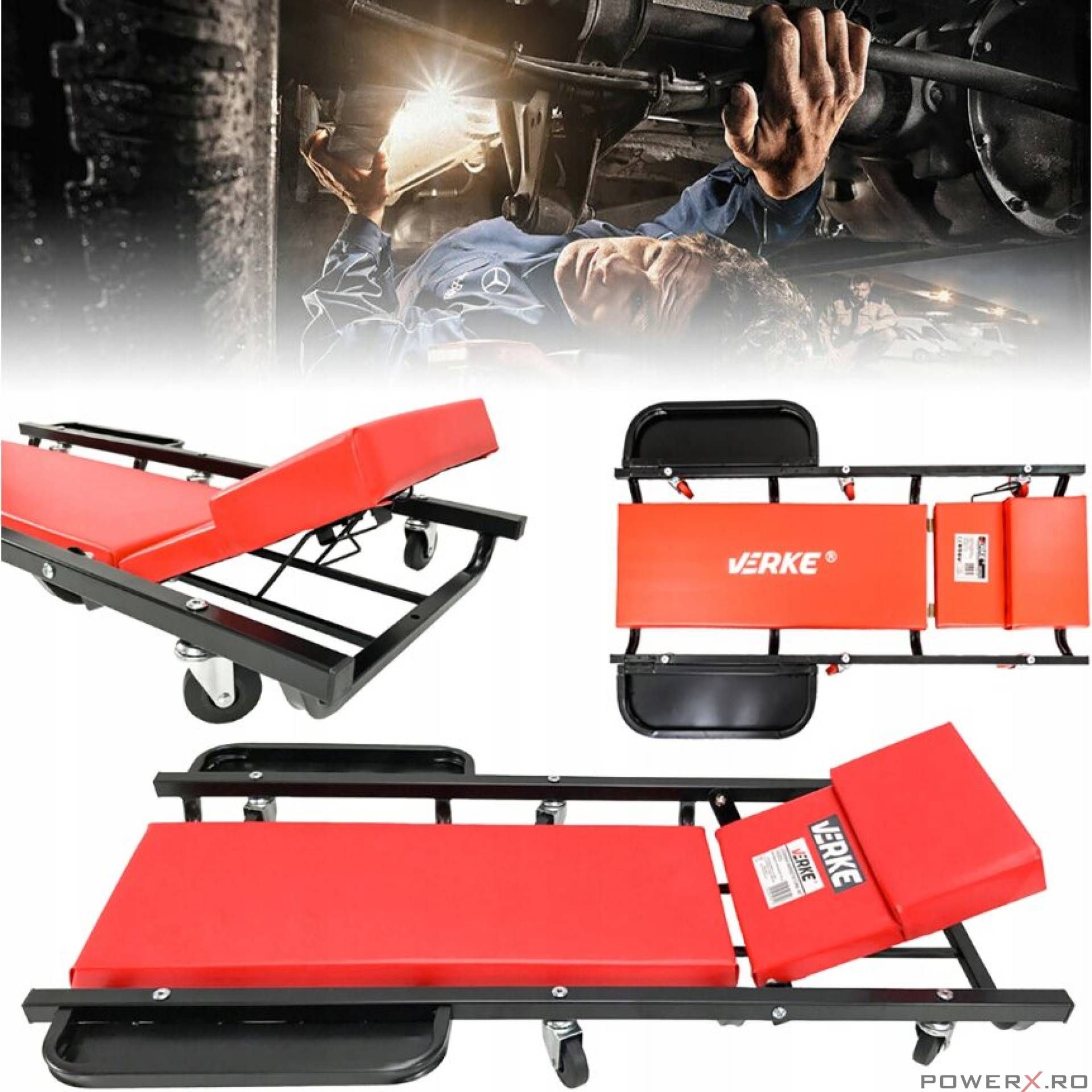 Targa auto pentru atelier 102X60X10cm Verke