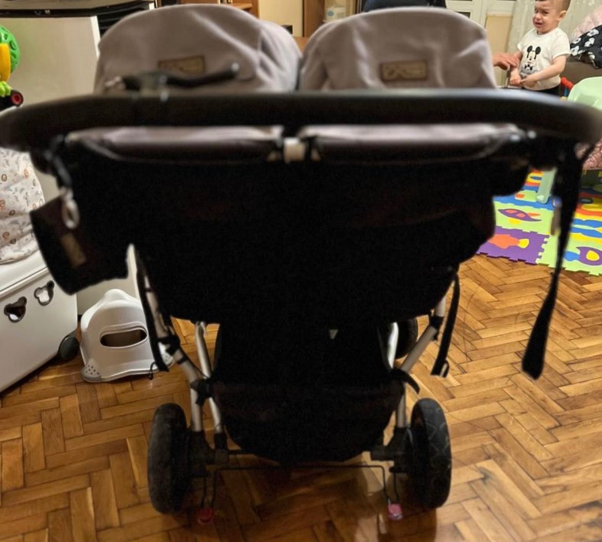 Количка за близнаци Mountain Buggy duet v3