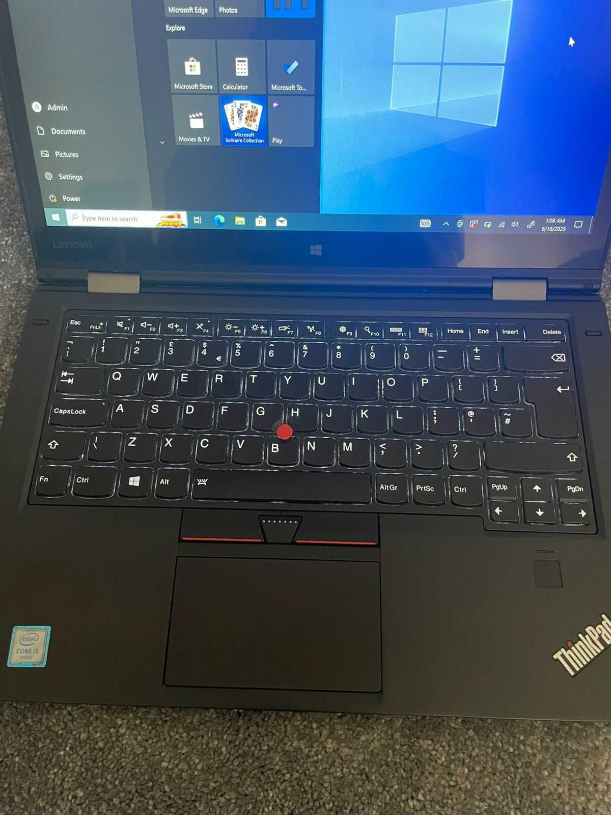 Lenovo X1 YOGA - 14.0" Touchscreen IPS WQHD (2560x1440)