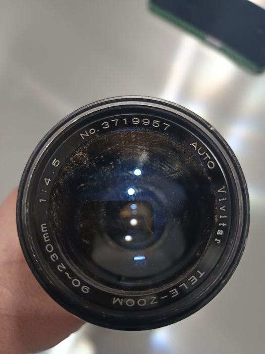Vivitar 90 -230 mm obiectiv foto vintage colectie