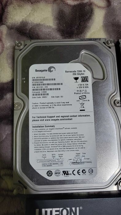 HDD разные обьемы