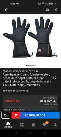 Mănuși încălzite, Alpenheat Fire Gloveliner , model AG1