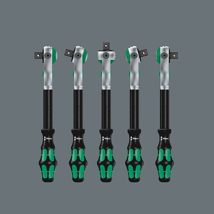 Cheie cu clichet, profil patrat, 1/4"x152mm, Wera 8000A SB Zyklop