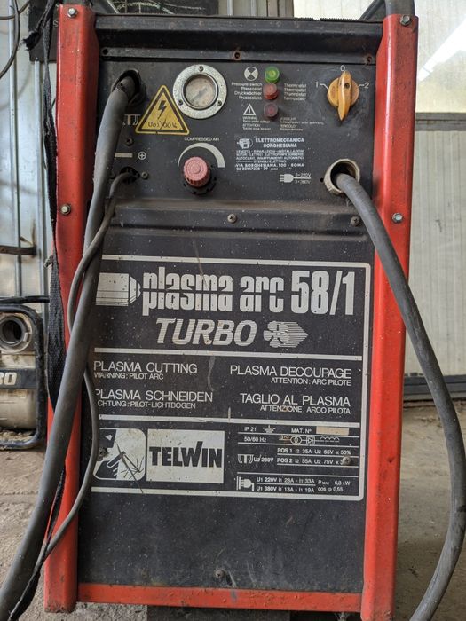 Plasma de tăiat fier.Telwin58/1.