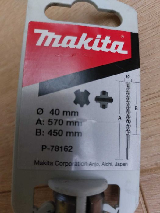 Burghiu MAKITA,  40 x 450 x 570 mm
