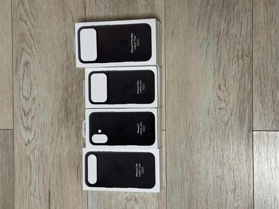 Husă iPhone 17/17Air/17Pro/17 ProMax din piele – MagSafe