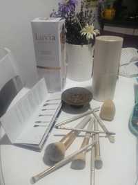 Set pensule de machiaj cu cutie. Luvia cosmetics