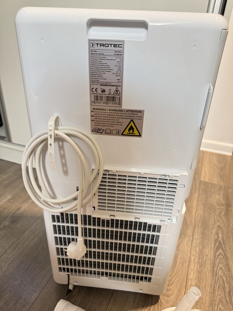 Aparat aer conditionat Trotec PAC 2610 S in garantie + kit fereastra