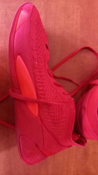 Ghete baschet Nike  Jordan Luka 1 University Red