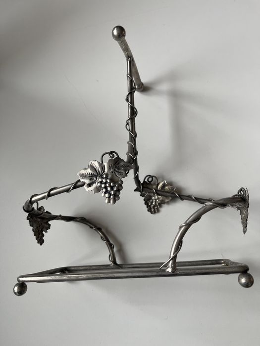 Стилна Винтидж поставка за бутилка вино Франция