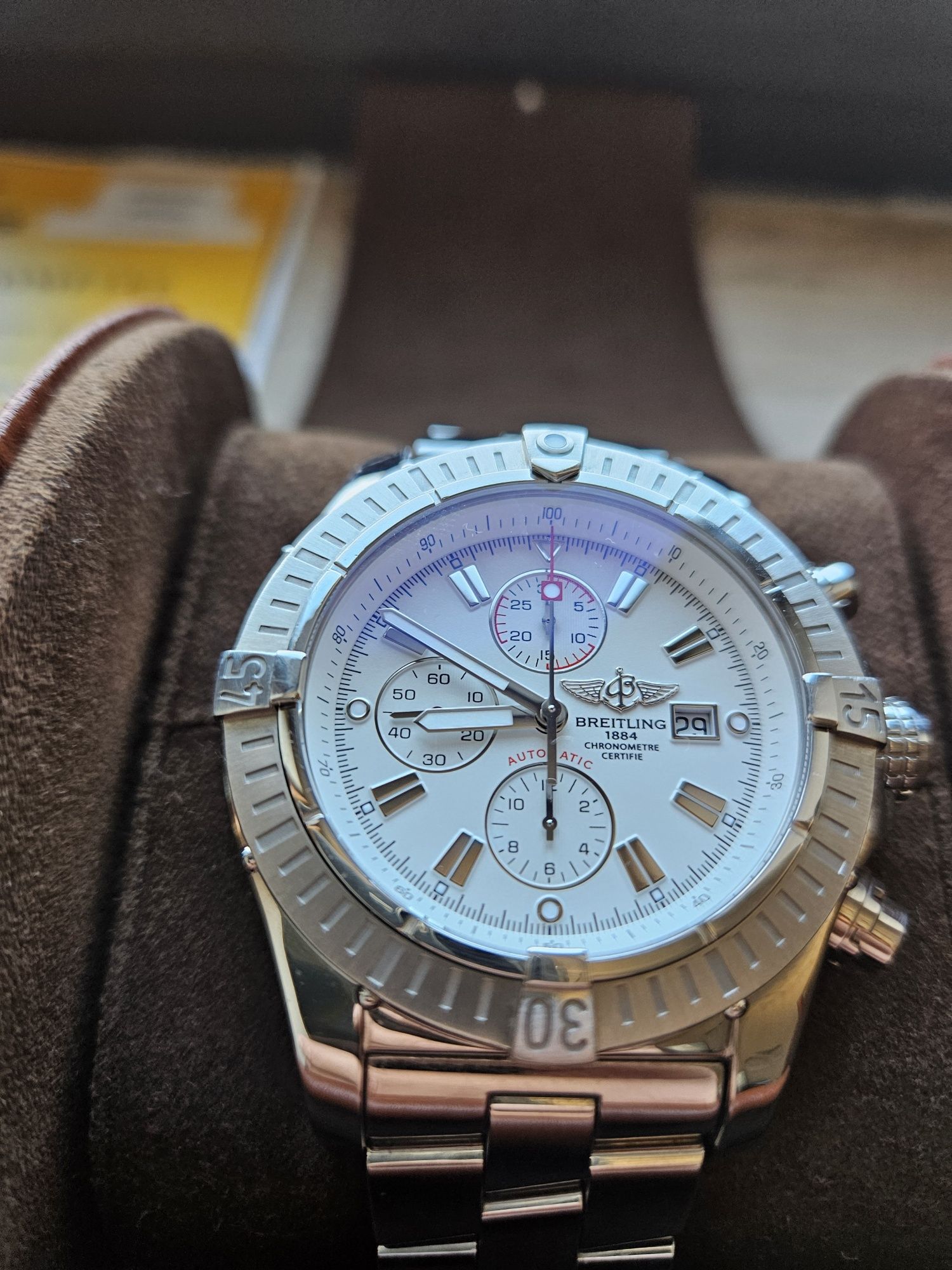 Мъжки луксозен часовник Breitling Super Avenger  48mm Chronograph