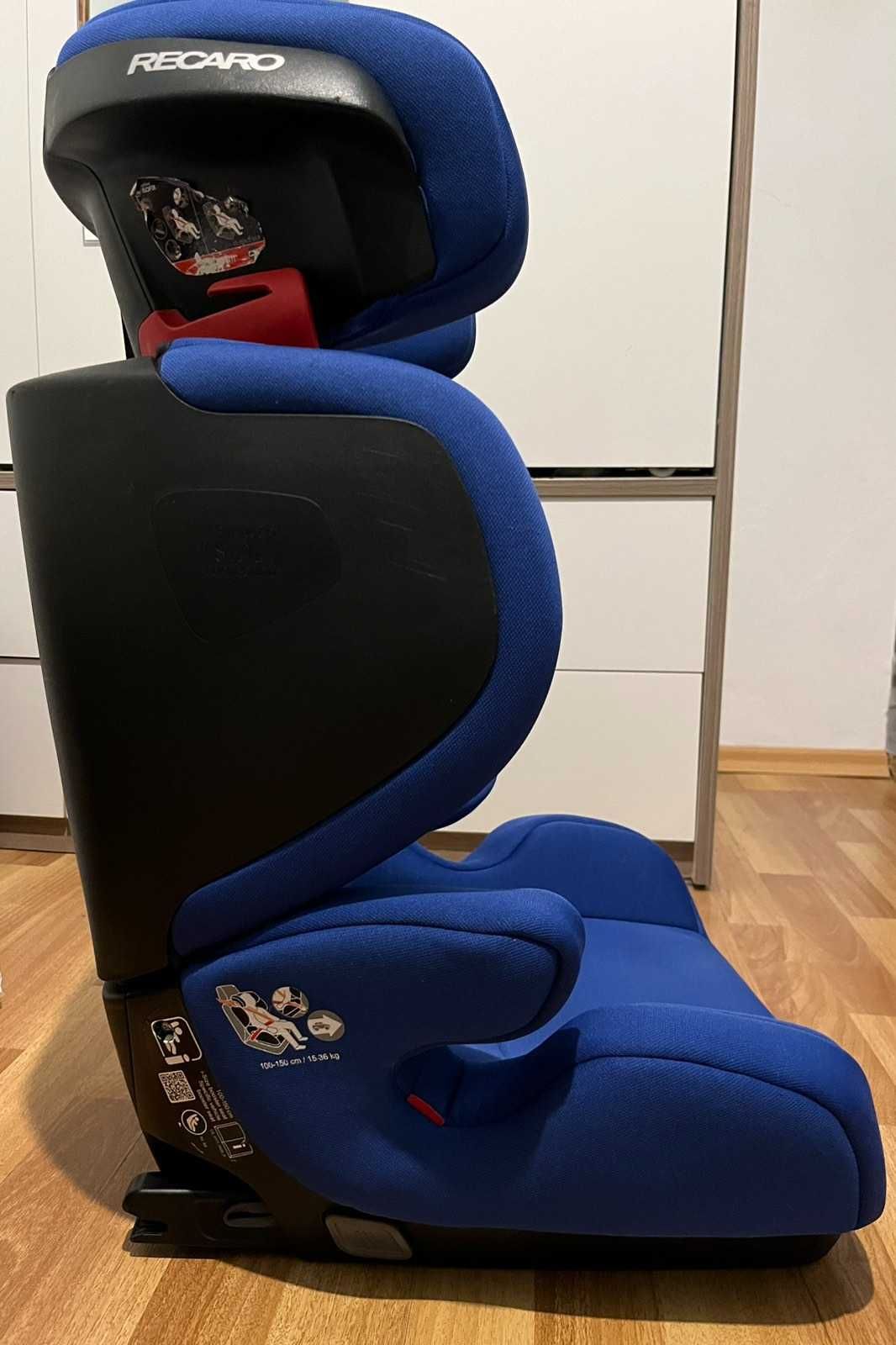 RECARO Детски Стол за кола I-SIZE MAKO PHASE 2 (100-150см) ENERGY BLUE