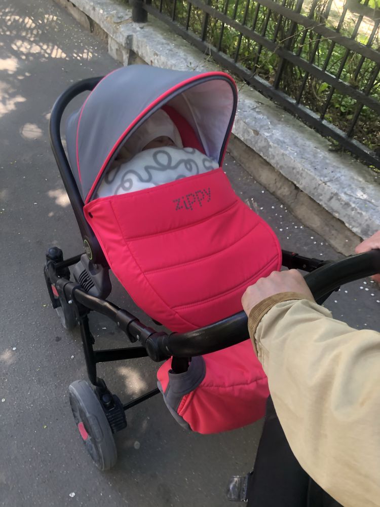 Коляска 3 в 1 tutis zippy