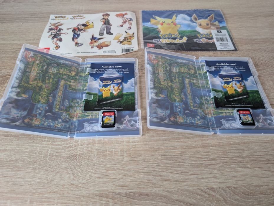 Pokemon Let's Go Eevee si Let's Go Eevee