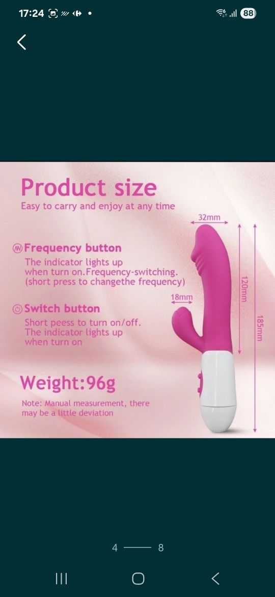 Vând stimulator(vibrator)