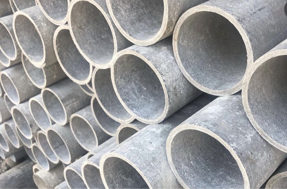 Асбестовые трубы всех размеров от 100 до 500 Асбестовая труба