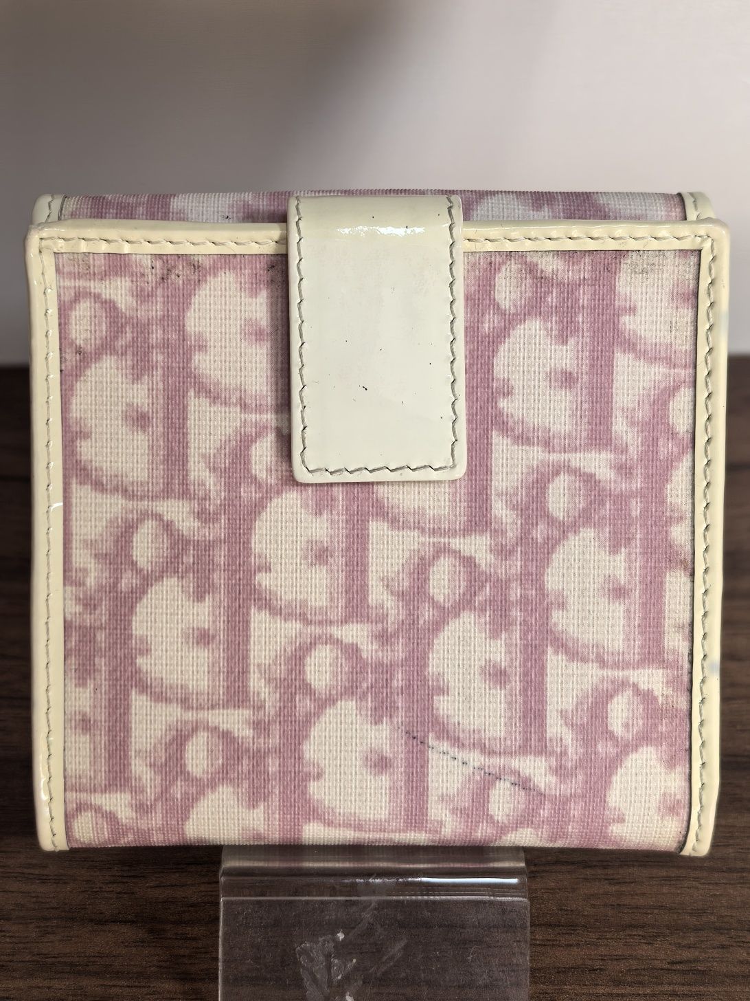Christian Dior Trotter Monogram Pink Bifold Wallet