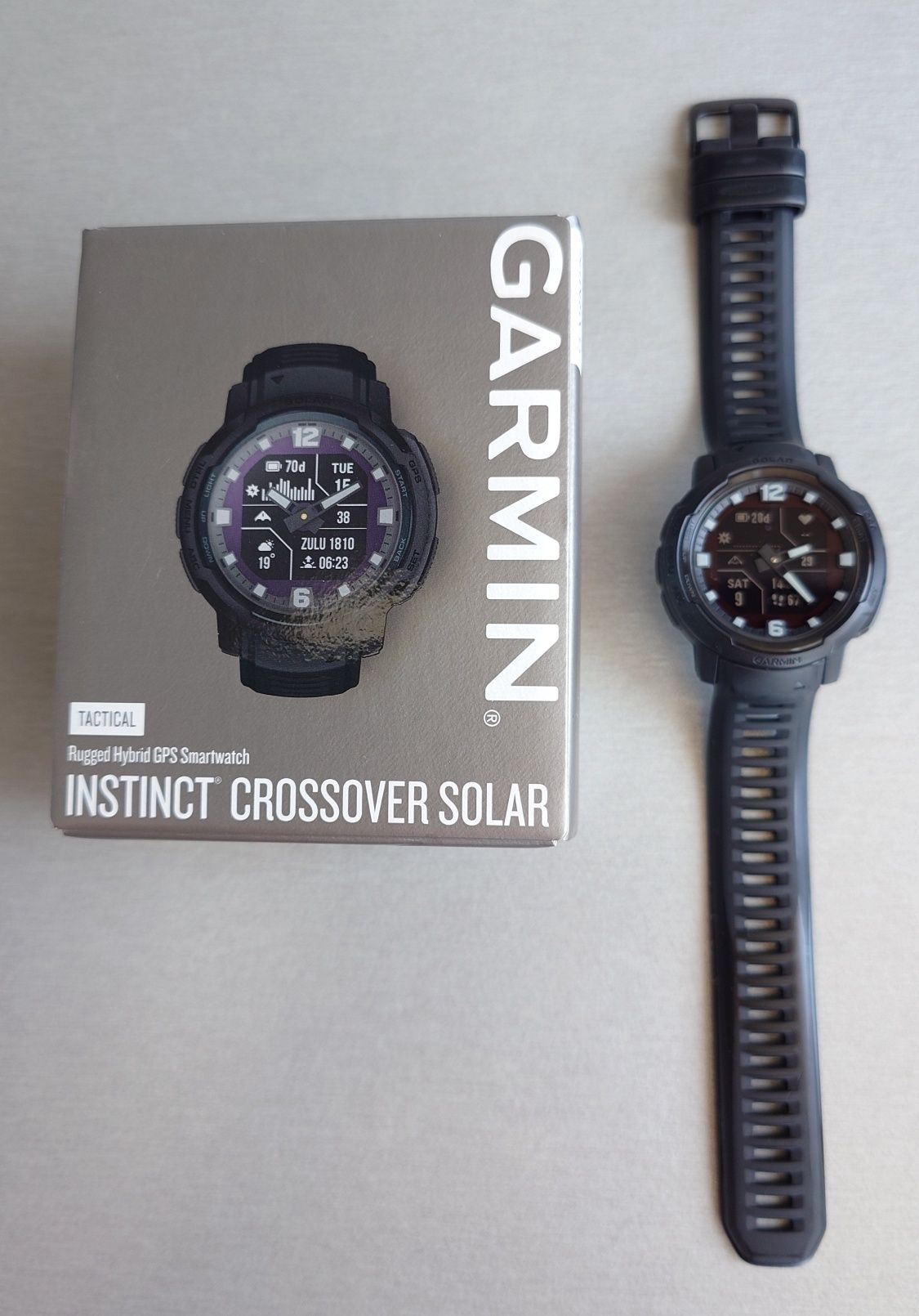 Garmin Instinct Crossover Solar версия Tactical