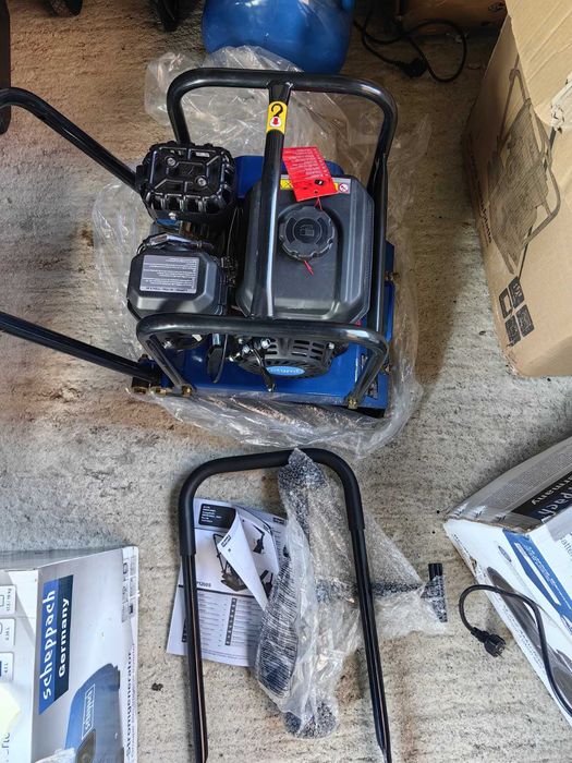 Виброплоча 15000N 6.5HP Scheppach HP1200S