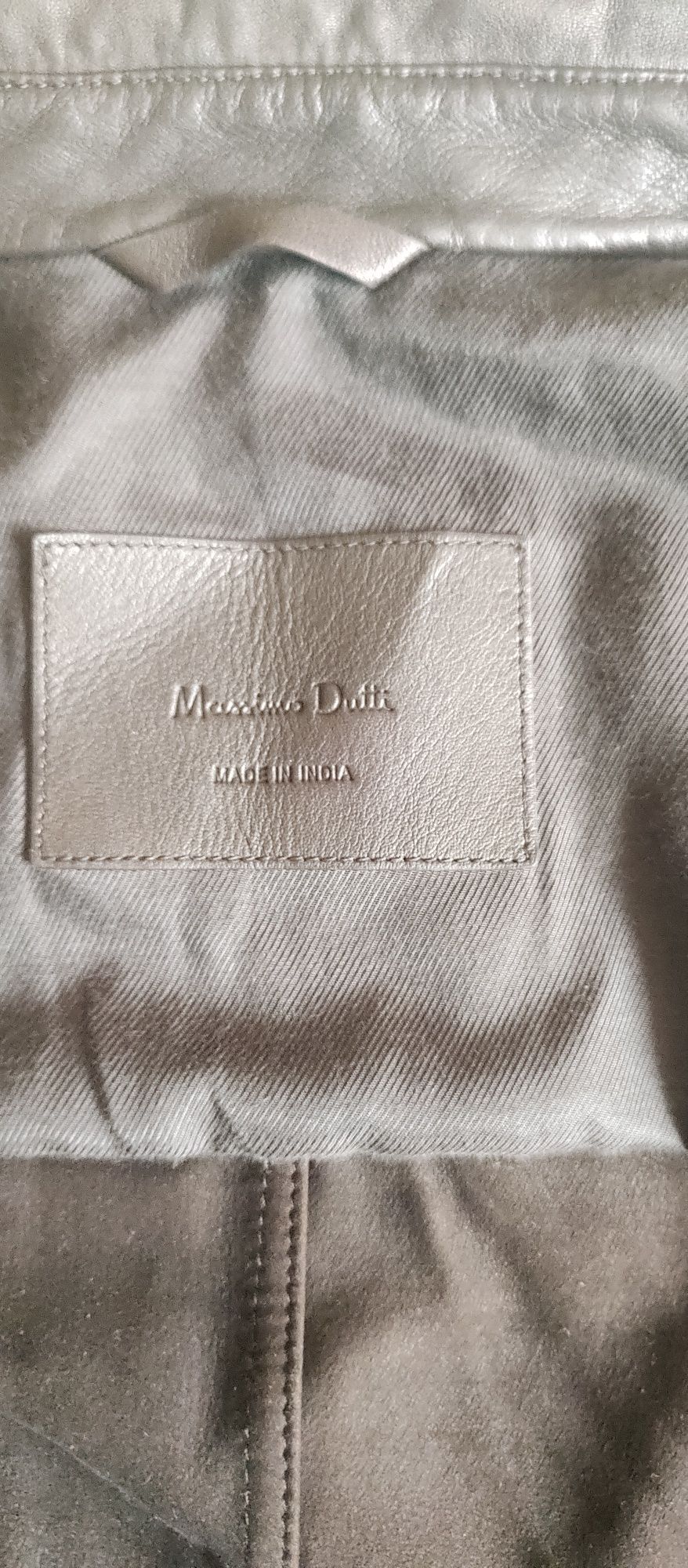 Massimo Dutti piele naturala