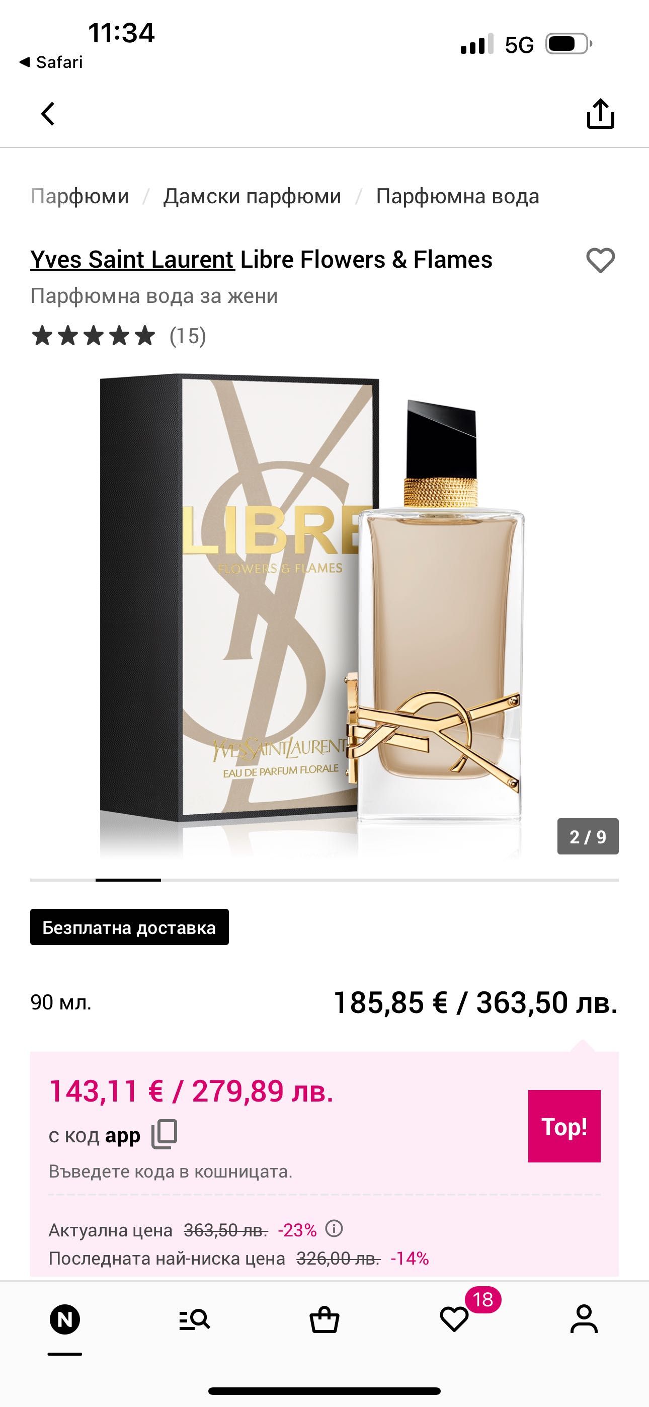 Дамски парфюм YSL