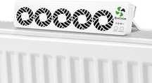 Ventilator Inteligent EcoCalm pentru radiator - eficienta termica