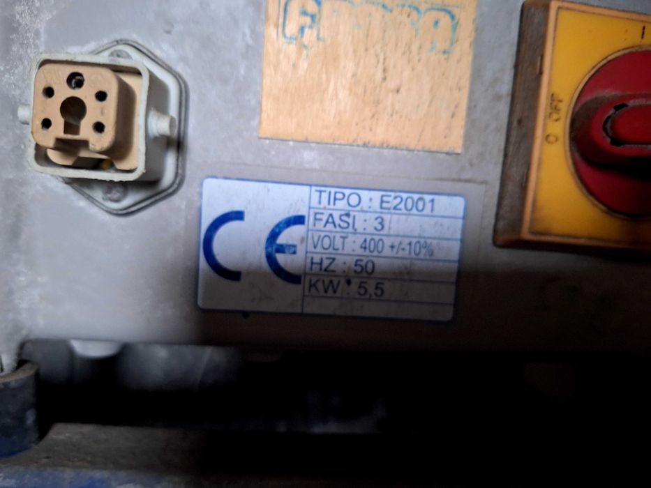 Mașină de tencuit și compresor transport siloz fassa bortolo E2001