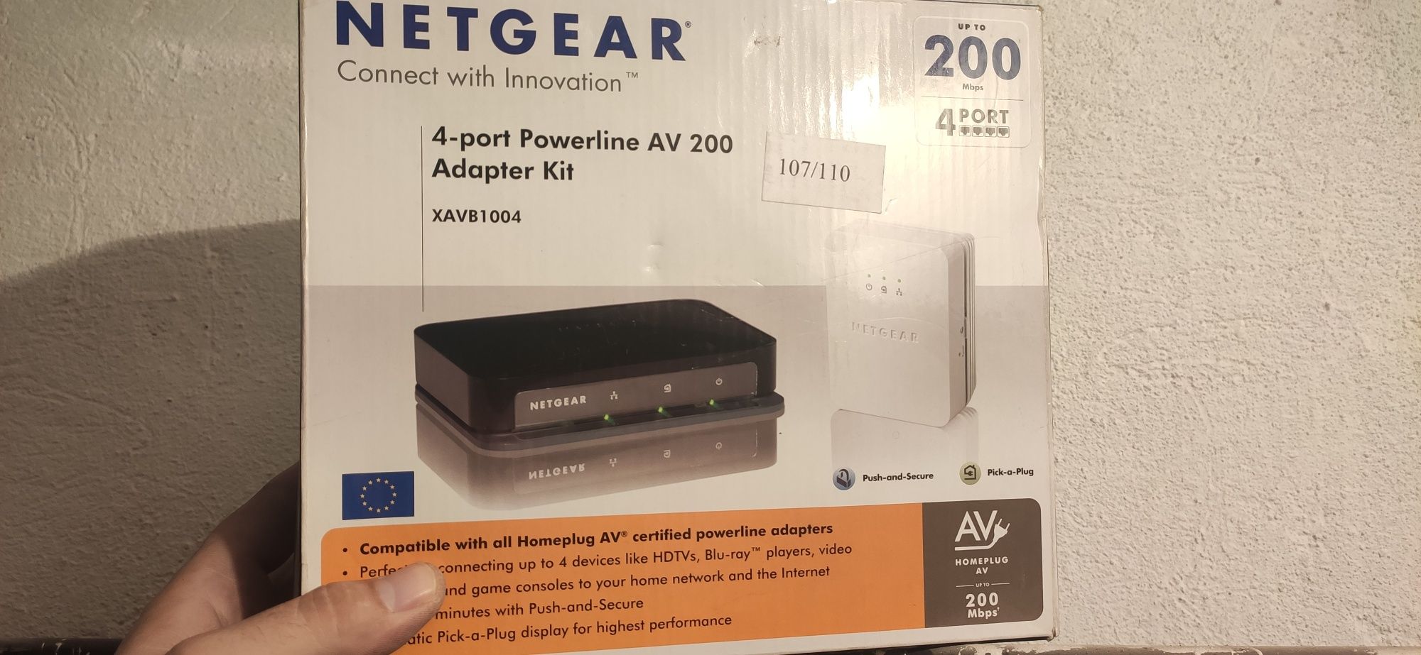 Netgear powerline av200