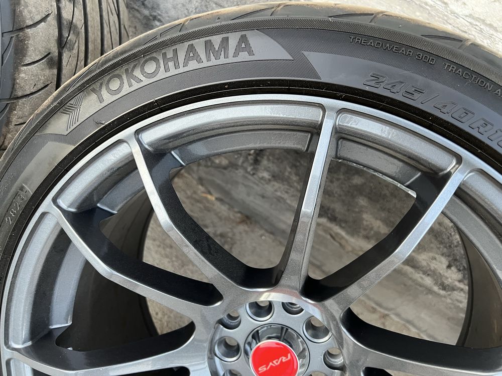 Диски R 18 5/100-114,3 с резиной 245/40R 18