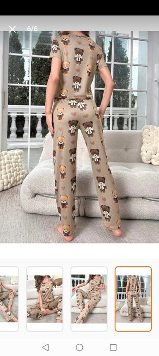 Пижамата с къс ръкав