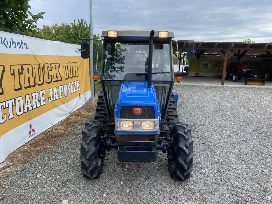 Tractor japonez Iseki TK33, Senile, 4x4, Clima, 33cp + freza