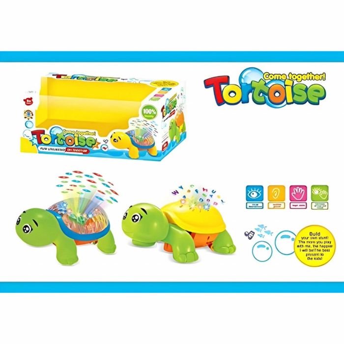 Щастлива костенурка. Детска интерактивна играчка 
Възрастов диапазон: