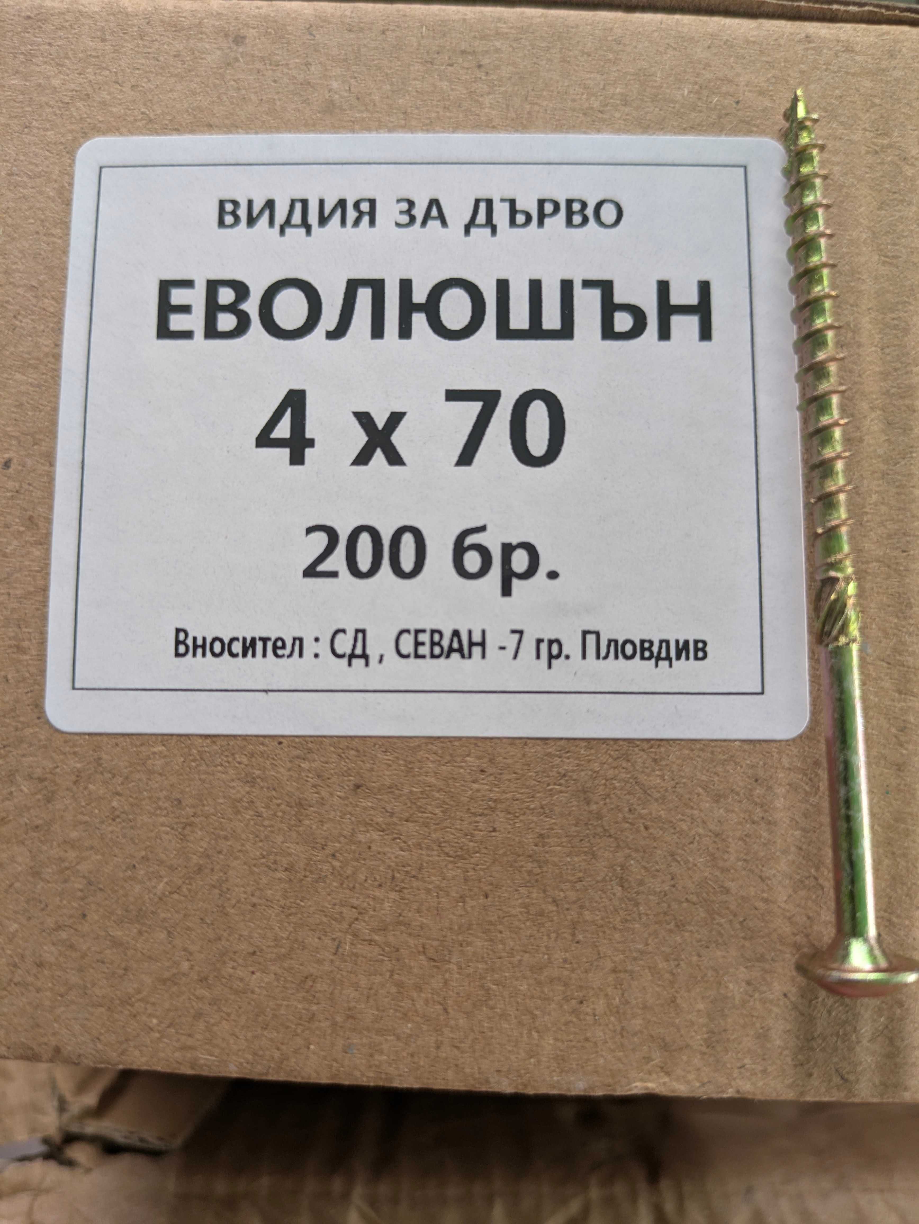 Дюбел  Fischer 6x60 + Винт 4х70