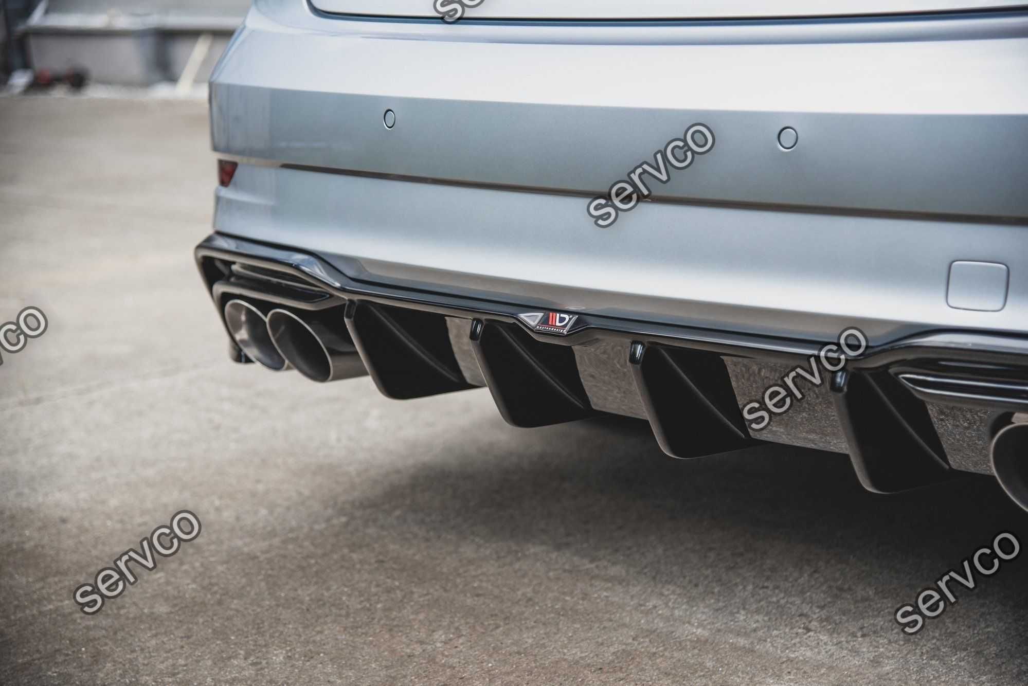 Difuzor bara spate Audi A3 S3 Sedan 8V 2016-2020 v17 - Maxton Design