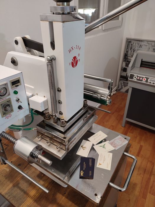 Aparat Presa Folio timbru sec cărți de vizită emboss invitații tipo