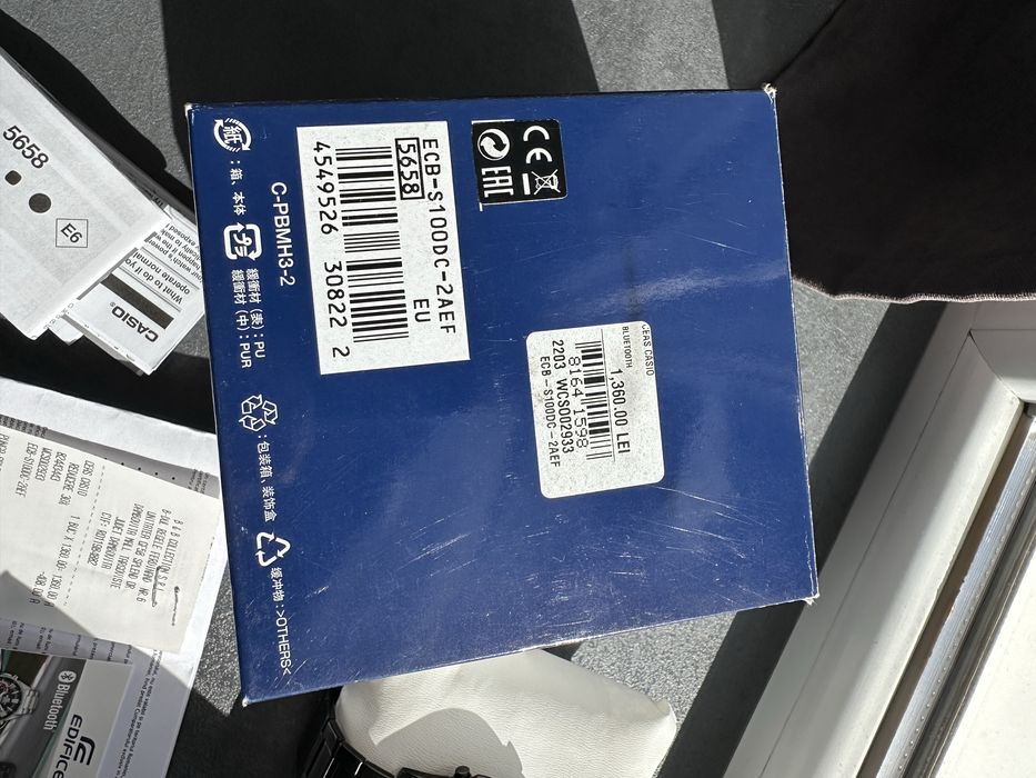 Ceas Casio Edifice ecb-s100dc-2aef