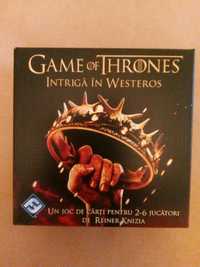 GAME OF THRONES - intriga in westeros - joc de carti in limba romana