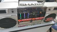 Продам кассетную магнитолу SHARP GF-575