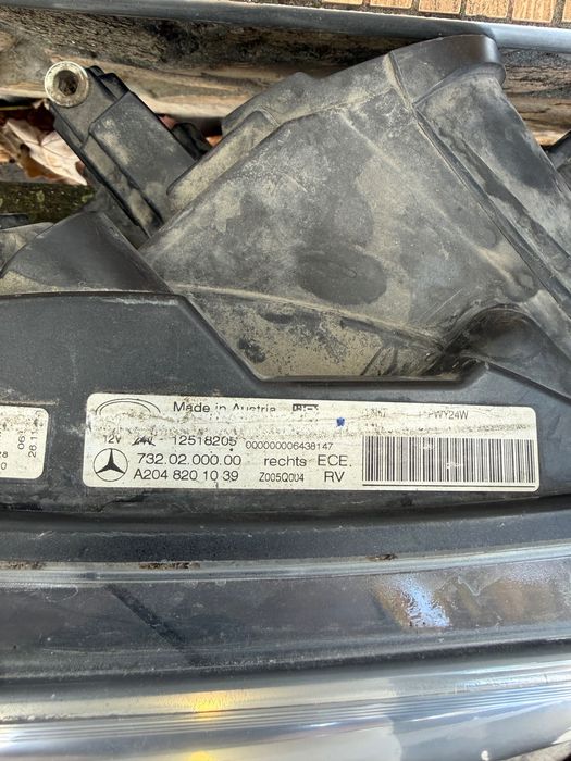 Фарове за Мерцедес GLK 350 face