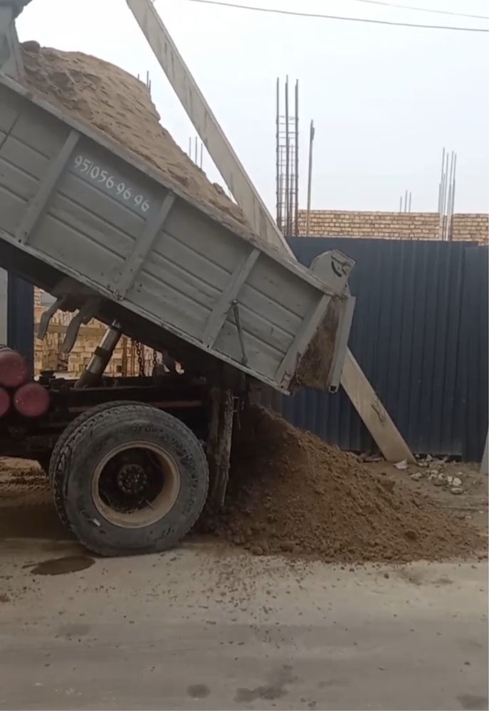 Qurilish materiallari yetkazib beramiz:
