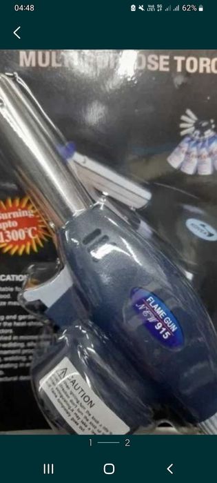 Arzător Portabil pe Butelie gaz 30 lei, rezerva 15 lei