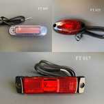 Lampi gabarit LED Fristom laterale culoare rosu