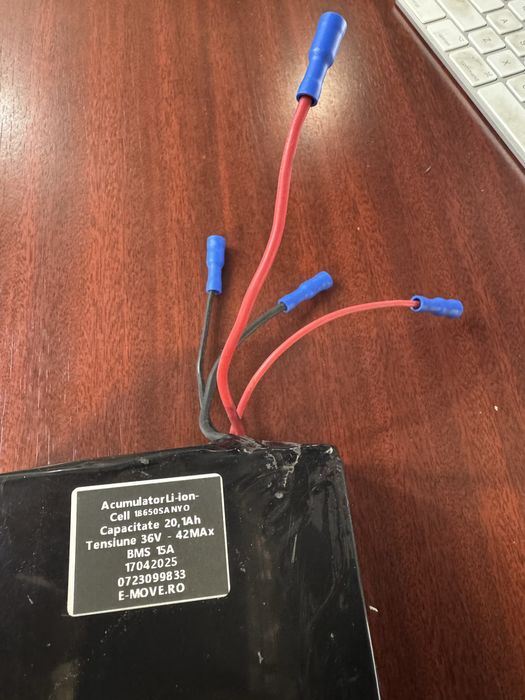 Acumulator 36v 20Ah  42 x 4 x 11 cm