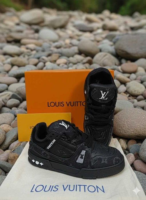 LV Trainers Negru - Louis Vuitton Full Box