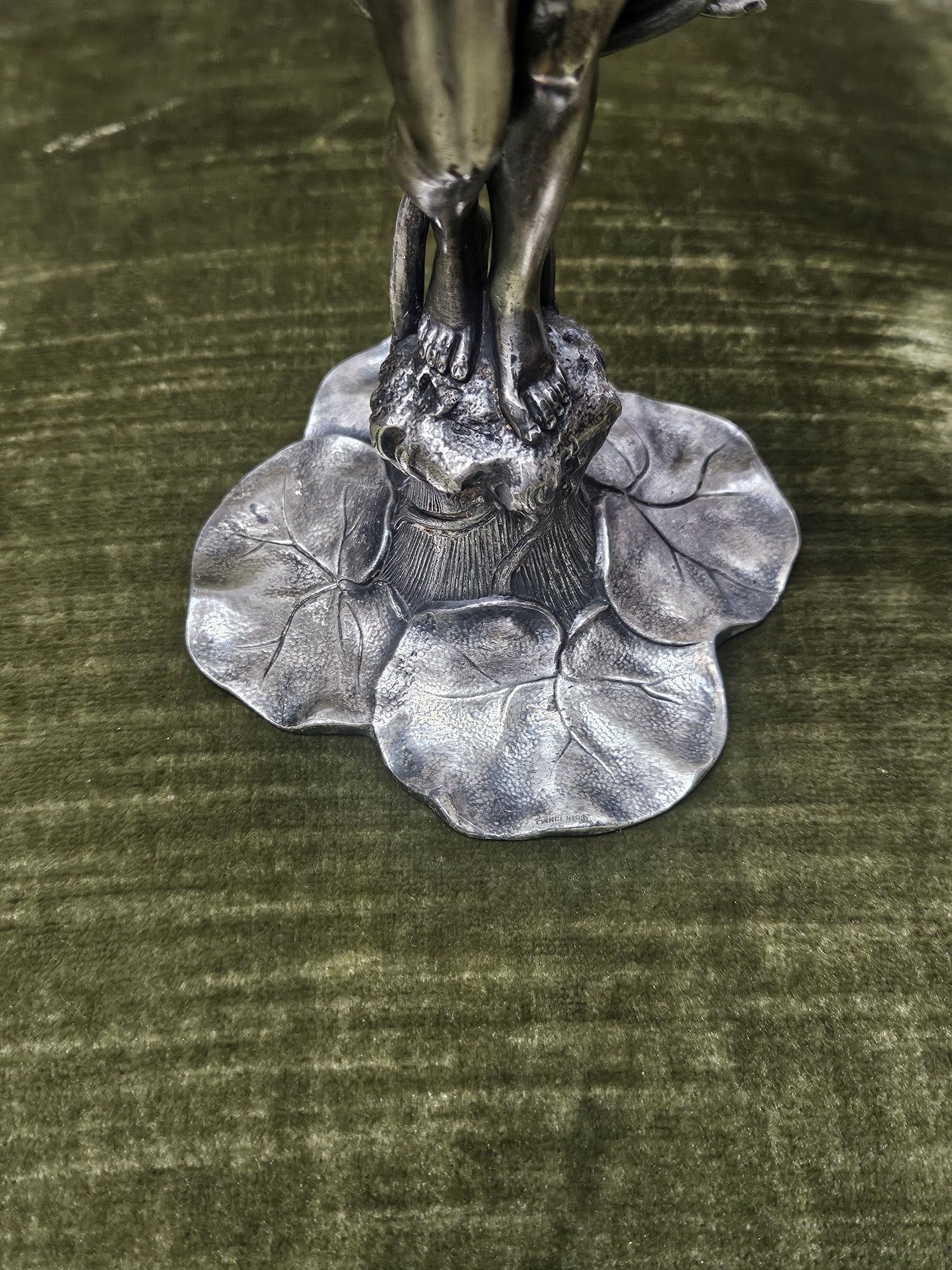 Art nouveau фигорален свещник 1900г.