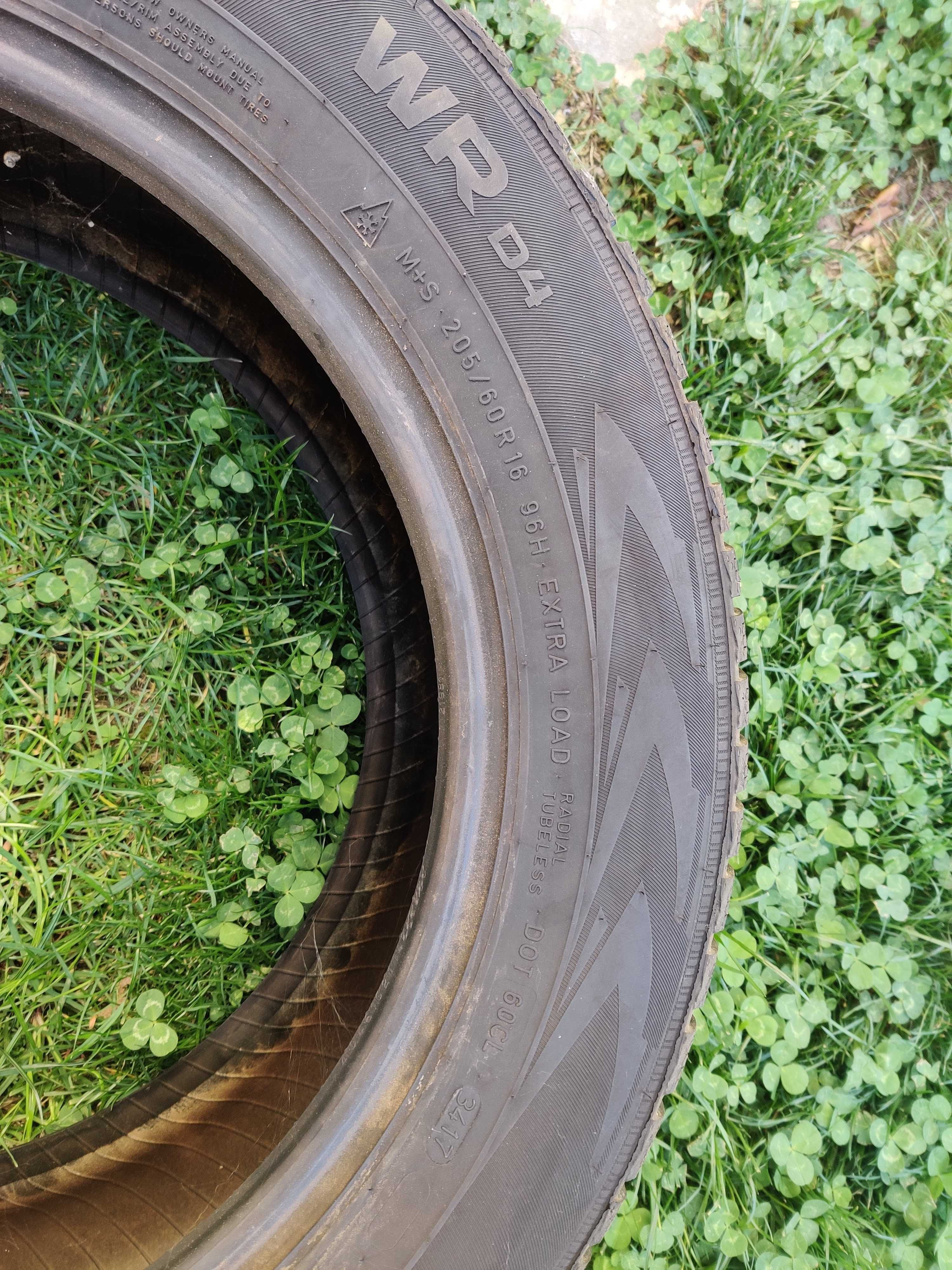 5 Anvelope Iarna Nokian WR D4 205 / 60 R16 96H Extra Load DOT 3417