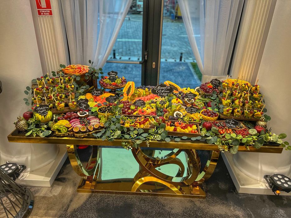 Fruit Bar•Traditional Bar•Cheese Bar pentru evenimente